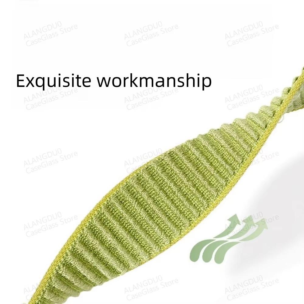 Huawei Fit4Pro/Fit3 Wild Mountain Textured Woven Nylon Sports Watch Strap