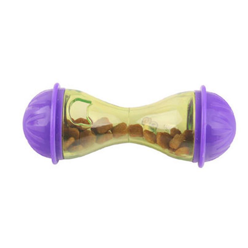 Cat Dog Feeder Plastic Funny Pet Food Dispenser Ball Puppy Leakage Food Toy