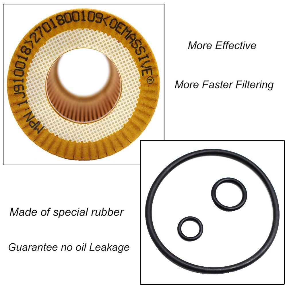 Oil Filter 2701800109 For Infiniti Q30 Q50 Q60 QX30 Mercedes-Benz A B C CLA E GLC GLK SLC SLK V Class 1.6L 2.0L Engine Protector
