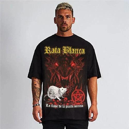 RATA BLANCA LA LLAVE DE LA PUERTA SECRETA ROCK PUNK ROCK T-Shirt XL