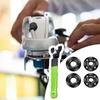 Angle Grinder Flange Wrench Set With 5/8 Thread Adjustable Spanner Wrench Steel Tools For Grinding Disc Replacement
