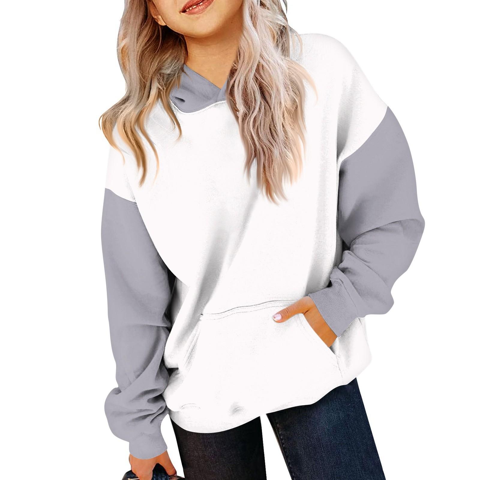 

Детская толстовка с капюшоном для мальчиков и девочек, однотонная, с длинными рукавами и карманом 150