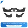 Heenvn For Tesla Model Y L 2025-2026 Car Door Anti-Kick Pads Leather Side Door Panel Protector Anti-scratch Interior Decoration