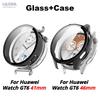 Tempered Glass+PC Case for Huawei Watch GT6 41mm Full Cover Smart Watch Accessories Protective Hard Huawei GT6 46mm Cases