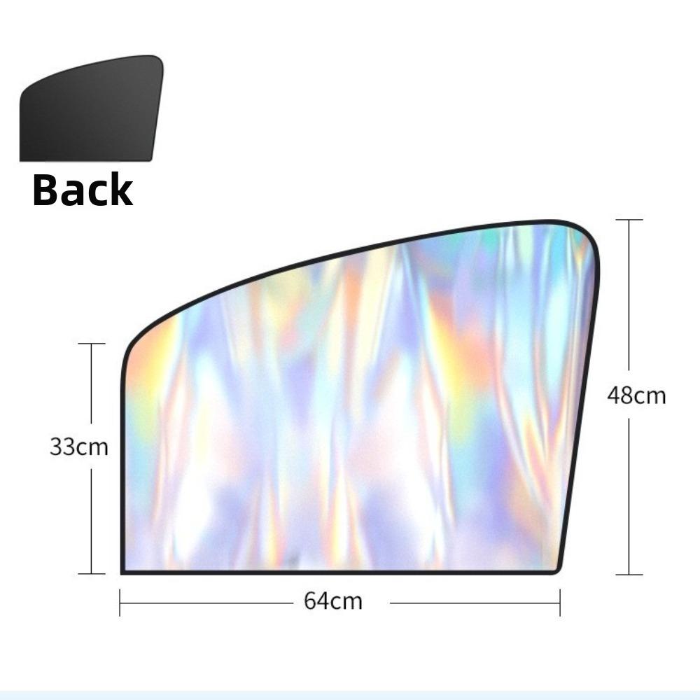 Laser Window Sunshade Cover Magnetic Shield Covers Car Accessories Protector Car Supplies laser left