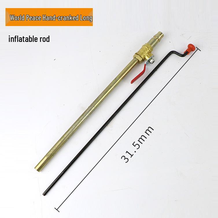 Quick Inflation Tire Repair Rod for Cars & Trucks - Tubeless & Valve-Core Removal
