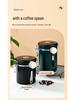 304 Stainless Steel Airtight Coffee Canister with Date Tracker and Exhaust Valve for Freshness
