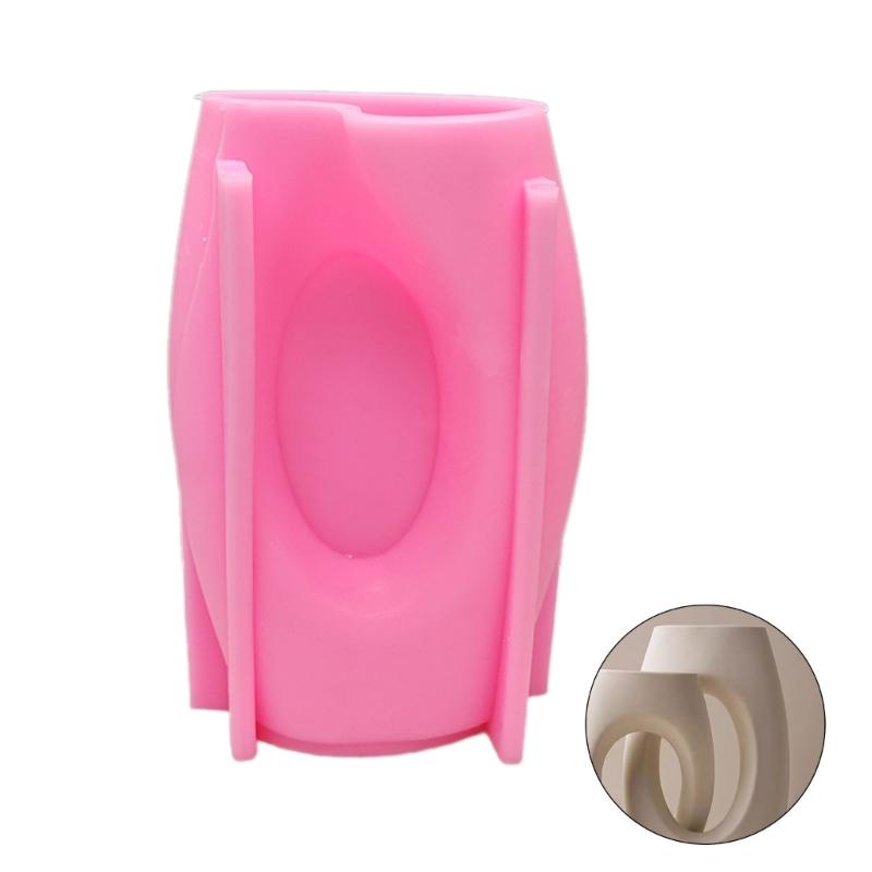 Speziell geformte Vase Harz Formen Sukkulente Blumentopf Silikon Form Beton Zement Gips Form DIYs Handwerk Dekore