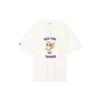 MLB New York Yankees T Shirts Unisex White Crew Neck Moderate Straight Fit 3ATSE0234-50CRS