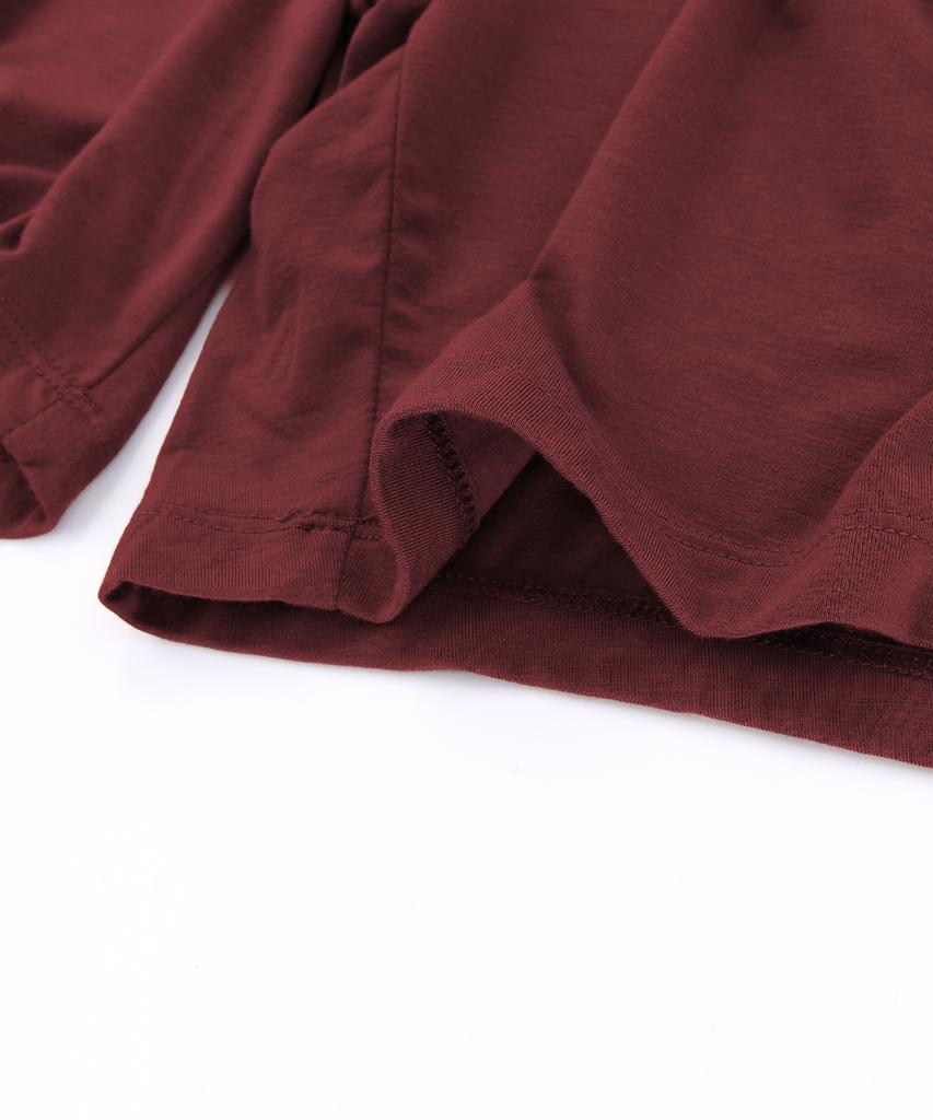 Deodeulimeo Cool Slime Shorts Burgundy