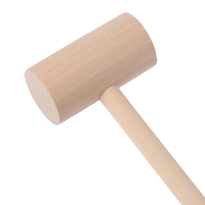 1 stk Lær Trehammer Leke Krabbe Hummer Klubbe Slå Hammer For Barn