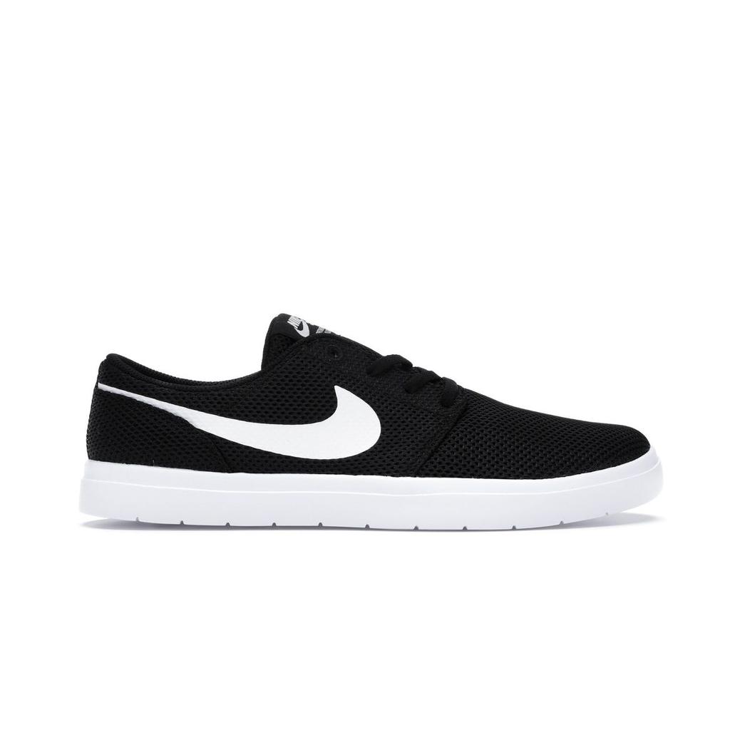Nike Portmore 2 SB Ultralight Černá Bílá Unisex Tenisky 880271-010