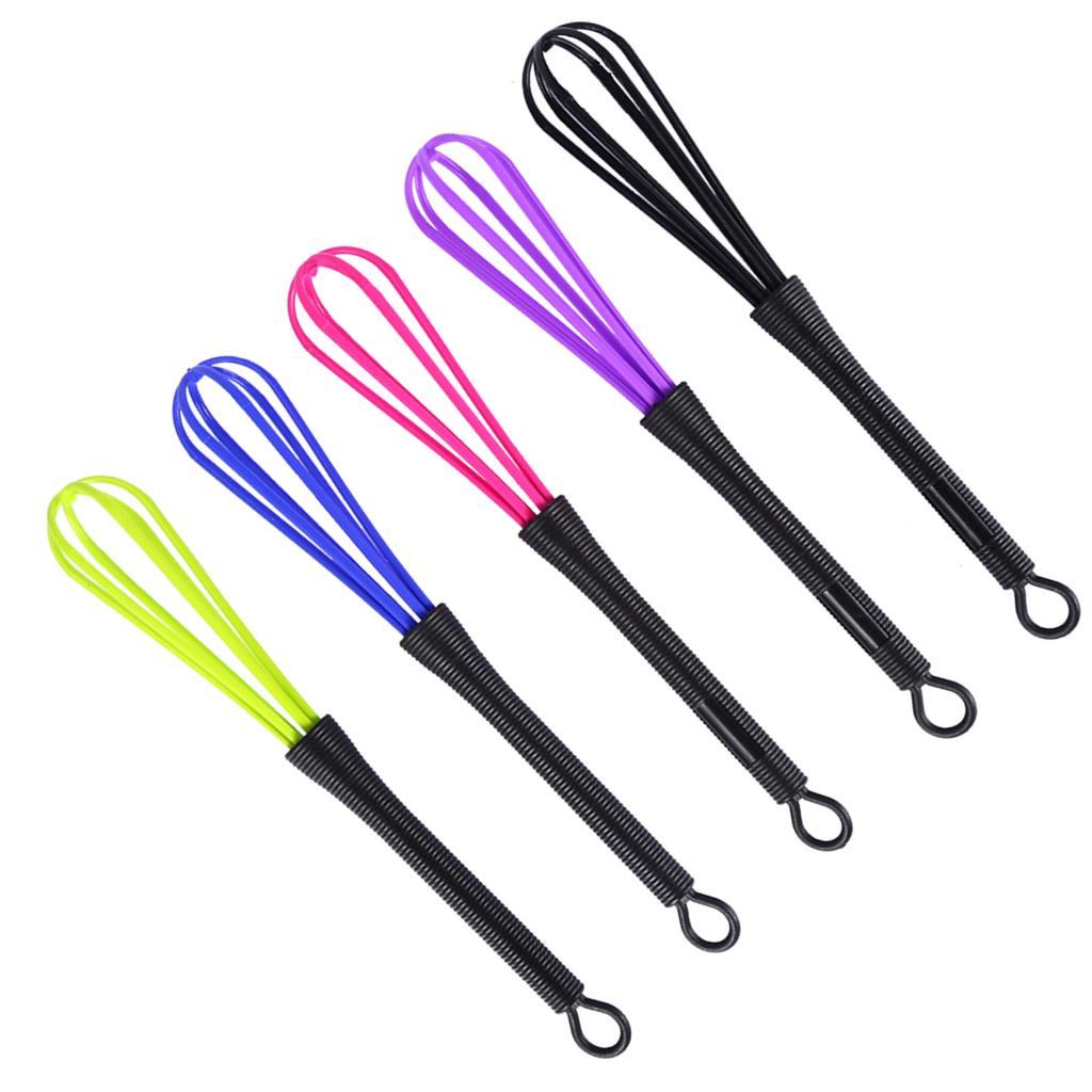 5KS Plastový Salon Kadeřnický Kadeřnický Barva na Vlasy Barva Krém Šlehač Kuchyňský Balónový Mixér Nástroj