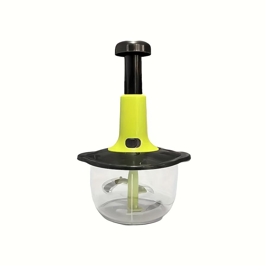 Multifunctional Manual Food Processor with Blade Guard Easy Clean Ergonomic Handle Ideal for Vegetables Garlic Meat Kitchen Tool