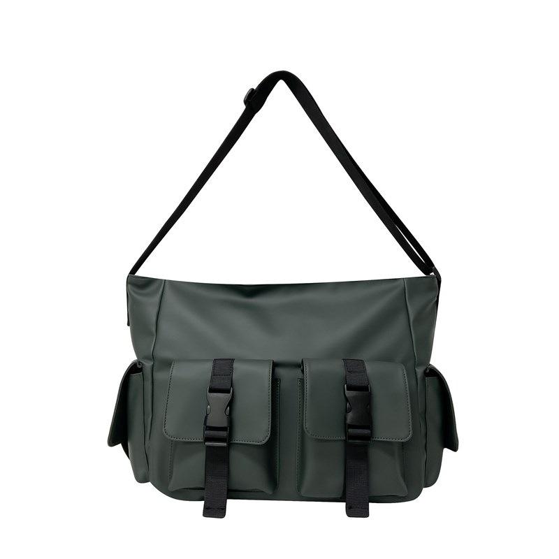 Minimalist Tactical Messenger Bag for Men Women – Water-Resistant Shoulder Bag with Multiple Pockets