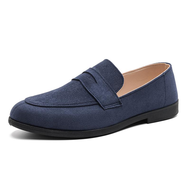 Fashion Breathable Light Men Loafers Anti-slip Outdoor Slip On Flats Man Handmade Casual Driving Shoes Soft Sole Boat Footwear Moccasins