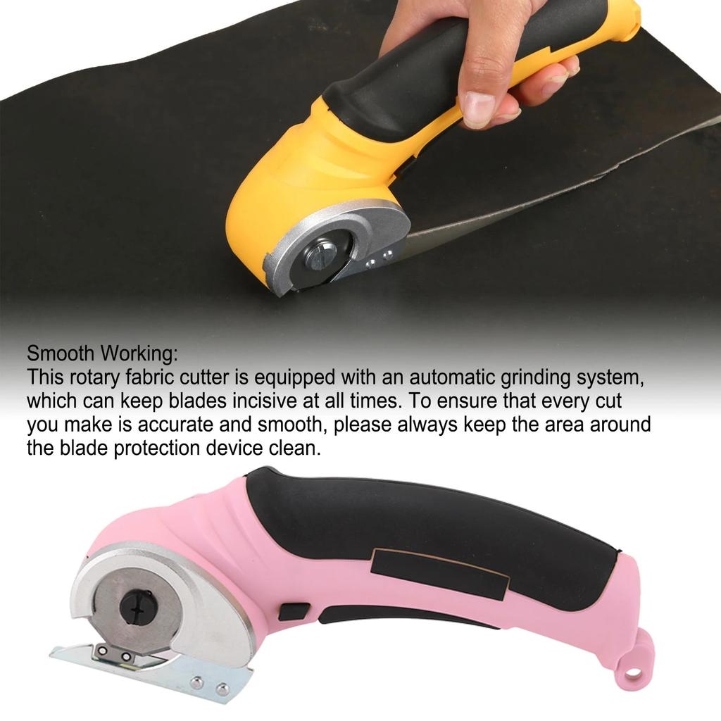Cordless Electric Scissors Handheld Fabric Cutter 240RPM Rechargeable Tool for Carpet Sponge