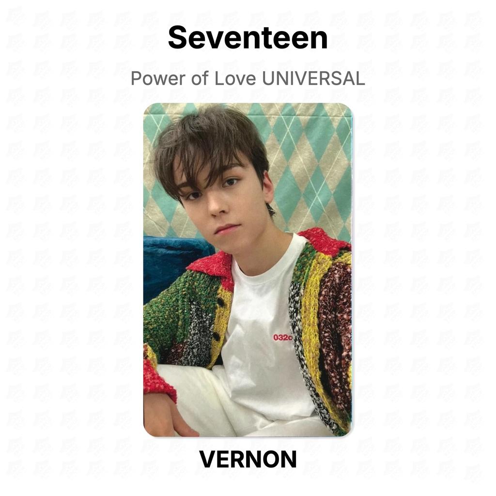 Seventeen Power of Love UNIVERSAL Official Photocard