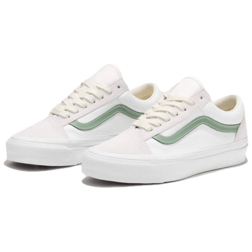 Vans Old Skool 36 LX Santorini Pack - Blanc White Unisex Sneakers Santorini-Blanc-White Basil-Green VN000D56ESK
