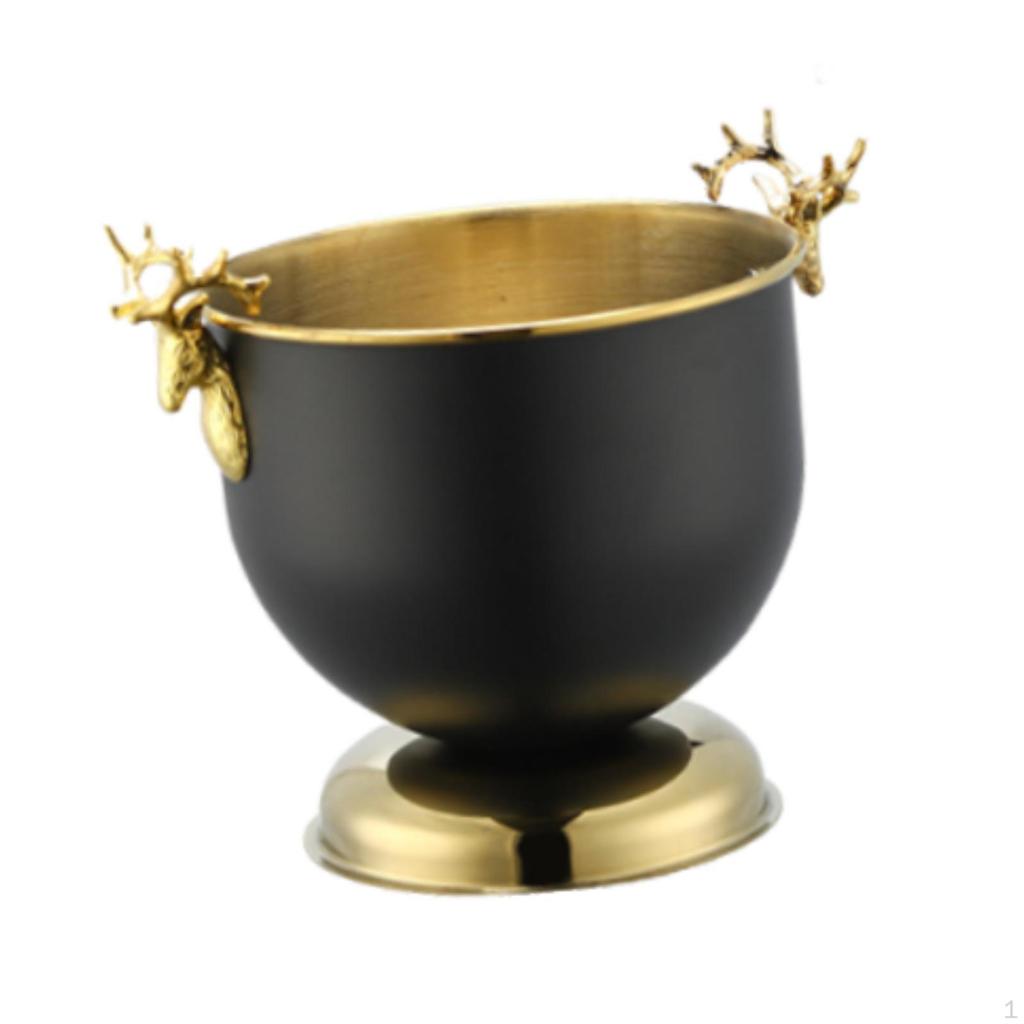 Ice Bucket for Beverages Wine Chiller Container Home Club Events