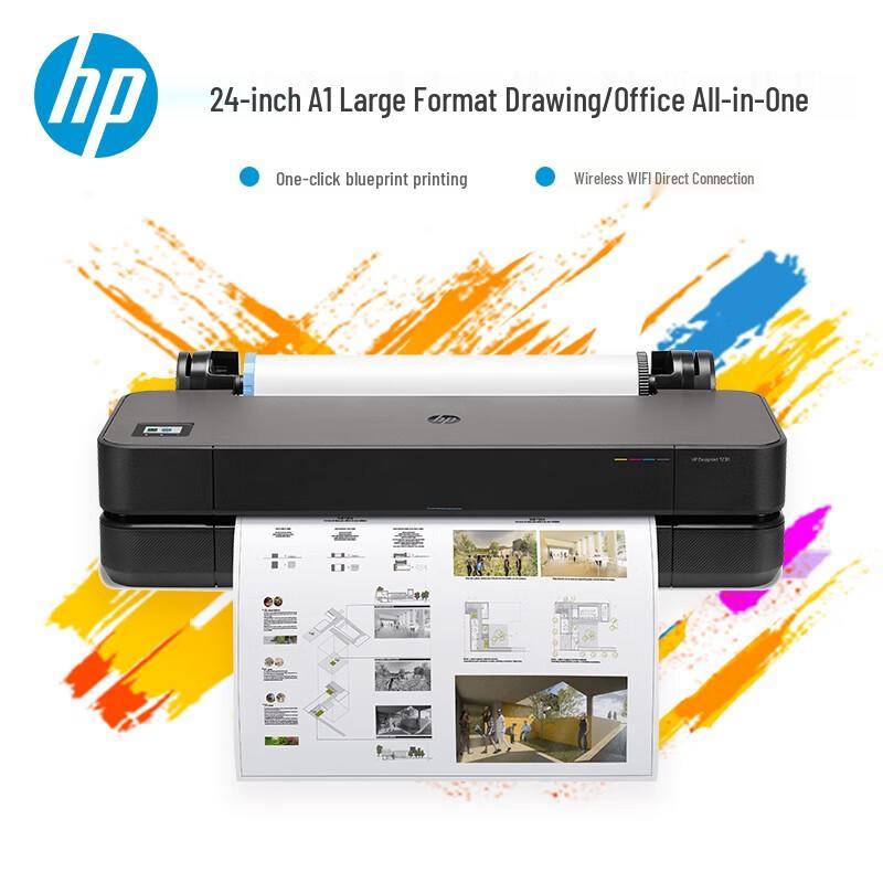 HP DesignJet T230 24-inch Large Format Desktop Plotter