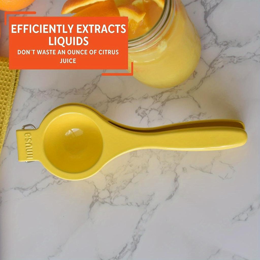 Kitchen Metal Lemon Squeezer Easy To Use Handheld Citrus Juicer Manual Press for Extracting the Most Juice Possible