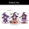 Halloween 16Oz Glass Cup Transfer Sticker Cartoon Girl Design Waterproof Decorative Adhesive Decal for Party Home Decors
