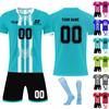 Personalised Shirts Kit Mens Girls With Name Number Custom Football Jerseys For Boys Training Suit