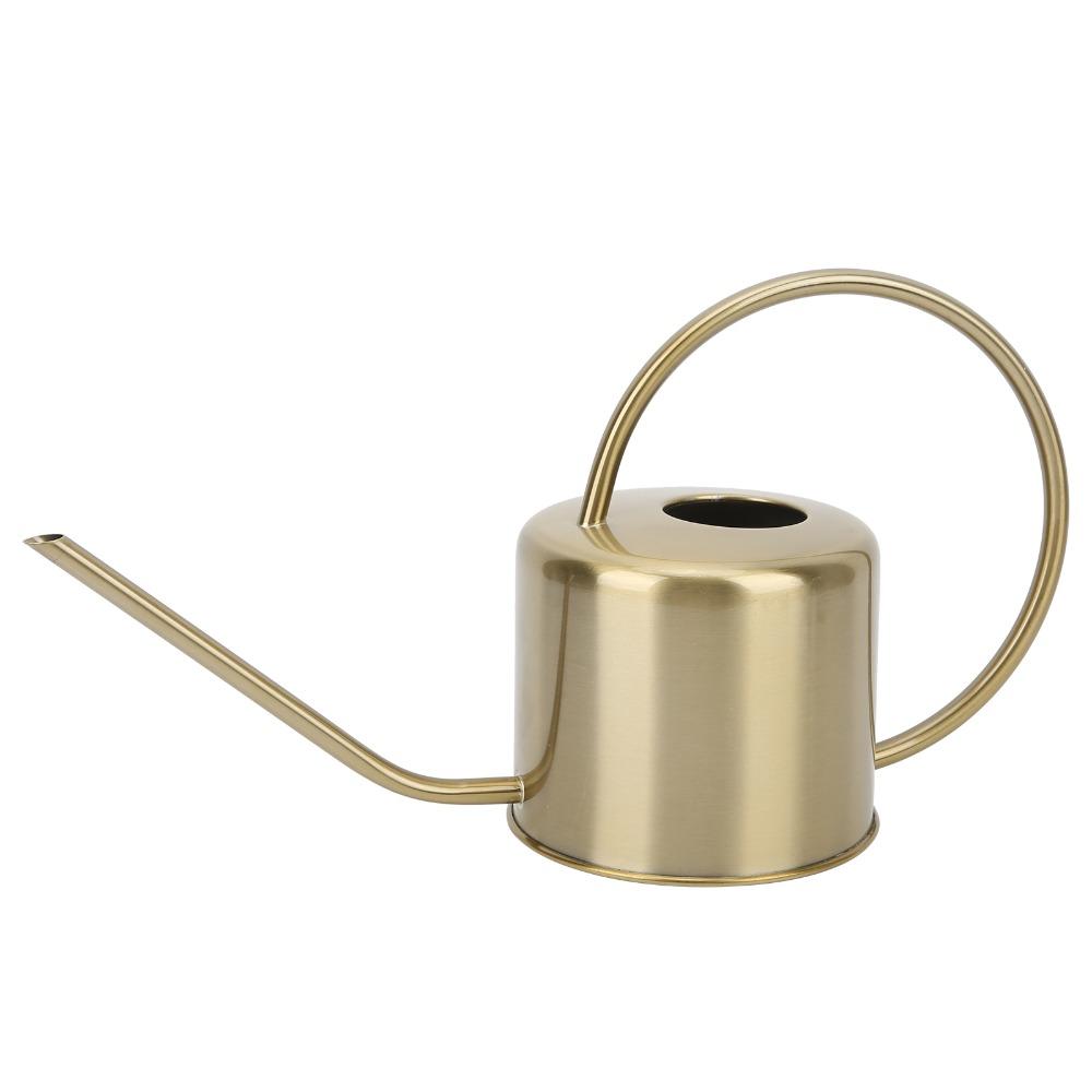 Gold Watering Can 40 oz / 1300 ml Plant Watering Can Modern Long Spout Watering Can  For Succulent