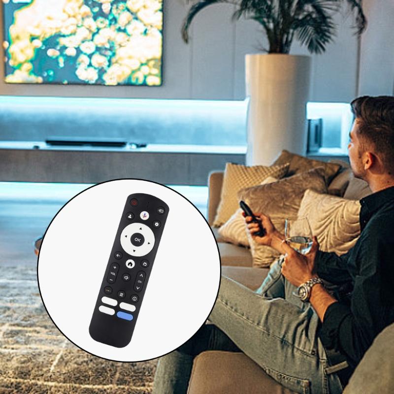 Universal TVs Remote With Voice Commands Dedicated Video Button For Hyled5524g4km Para Intelligent TVs Instantly Launching