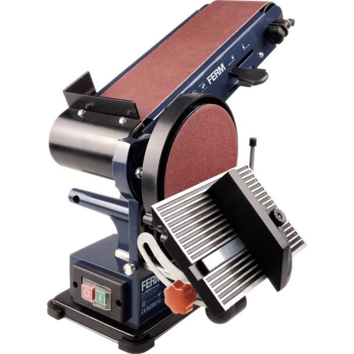 Ponceuse À Bande - FERM - BGM1022 - 350W - 292 M/min - 100 Mm