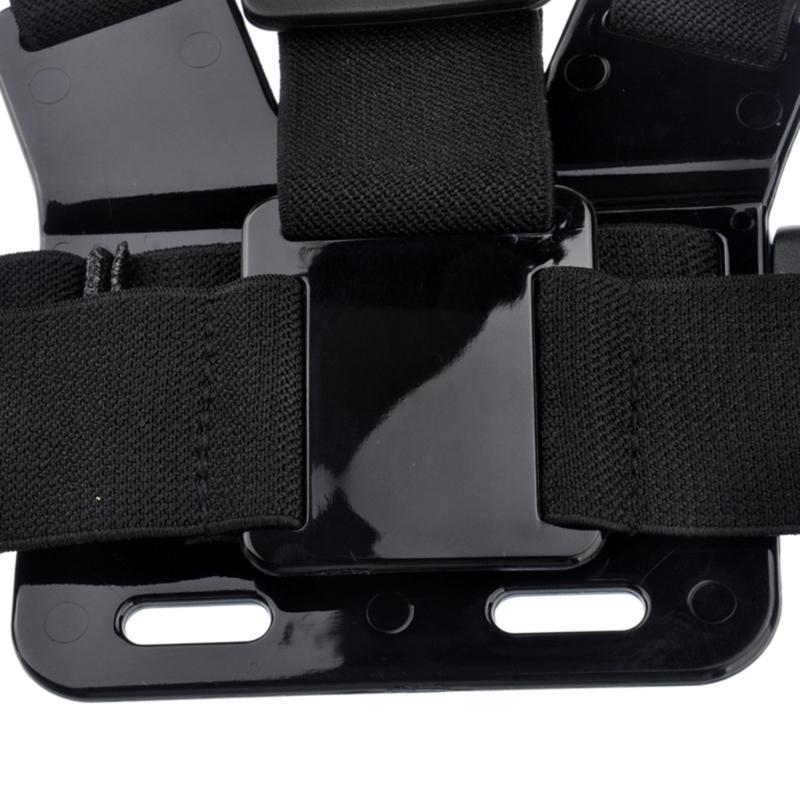Adjustable Chest Harness 360 Degree Rotatable Phone Clip And J Shape Base For Stable Video Recording
