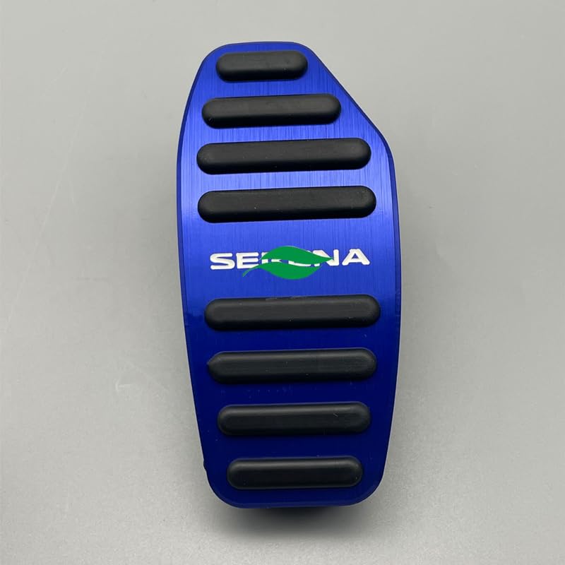 TADOKAPATU Pedalauflagen für den neuen Serena C27 und C28 Bremse und Gaspedal Sicher Passend Aluminiumlegierung und Gummi Innenraum-Set Serie, Abdeckungen, Fahren,