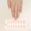 Gel Nail Art Full Stickers 16-finger Light Therapy Semi-curing Baking Lamp Nail Stickers Harden, Last Long, Are Waterproof and Whiten