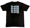 Feeder Player Grafikdruck Unisex Herren 100% Baumwolle T-Shirt Herren T-Shirts Top