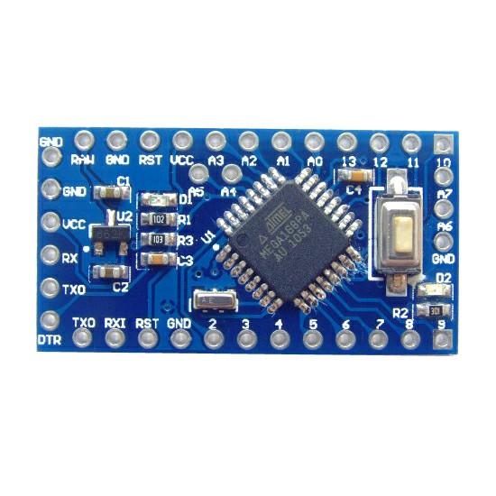 

Arduino Pro Mini Enhanced ATmega168 AVR Core Board Development Board 10*10*2 білий