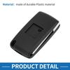 [A ABSOPRO] Compatible with Peugeot 3 Button Key Shell Case Keyless Entry Remote Key Case Replacement for 207