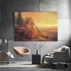 Dio Cristiano Gesù Il Buon Pastore Cristo Credenza Fede La Samaritana Poster Stampe Pittura su Tela Arte da Parete Decorazione Stanza