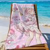 Anime Puella Magi M-Madoka Magica-S Towel Sports Quick Dry Travel Camping Gear Sandproof Soft Light Large Beach Towel