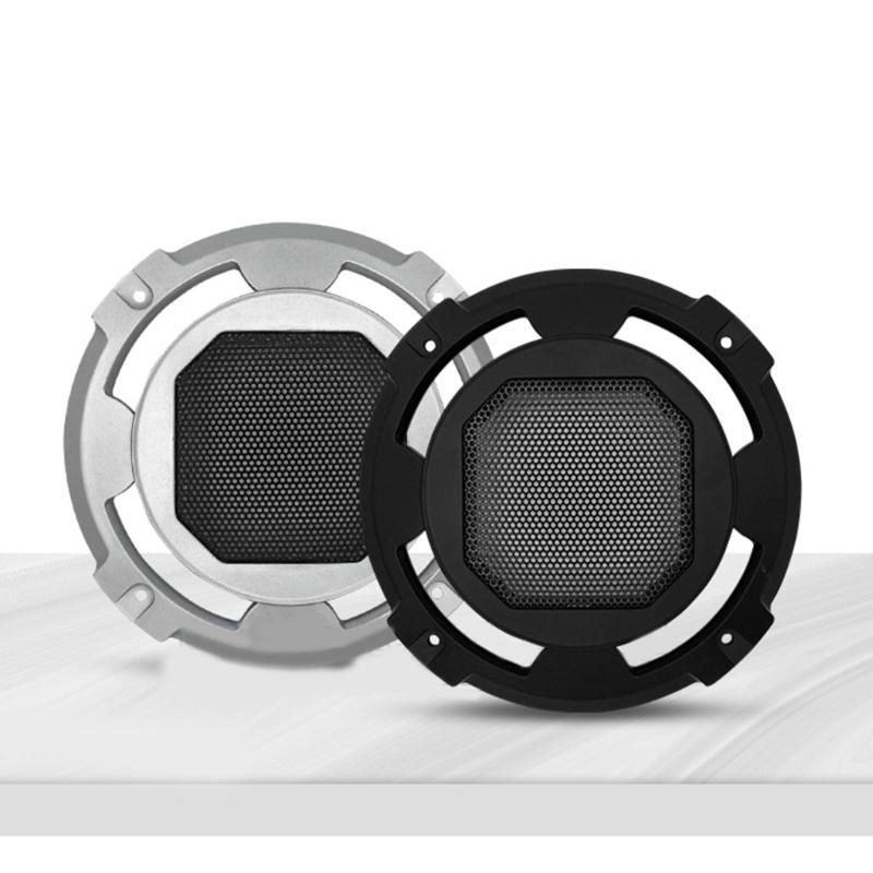 5in Round Speaker Grill Circle Covers,Speaker Decoration Protective Grills Covers for Car Speaker, Home Speaker