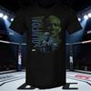 2026 Summer UFC Charles Oliveira Fighting Graphic Tshirt Women Sports Cotton Short Sleeve Loose Leisure Fitness Shirt Unisex