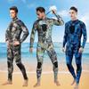 3MM Camouflage Super Elastic Men's One-Piece Surfing and Diving Suit