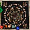 Moonphases Plant Tarot Tablecloth Altars Cloth Astrologys Divinations Tapestry