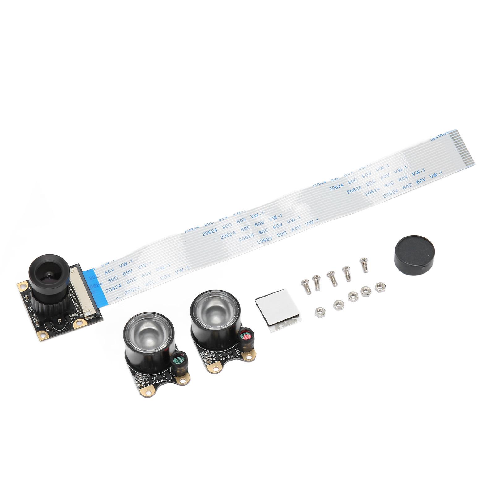 

For RasPi Camera Module 5MP 1080P Infrared Night Viewing Manual Focusing OV5647 Sensor for Repair