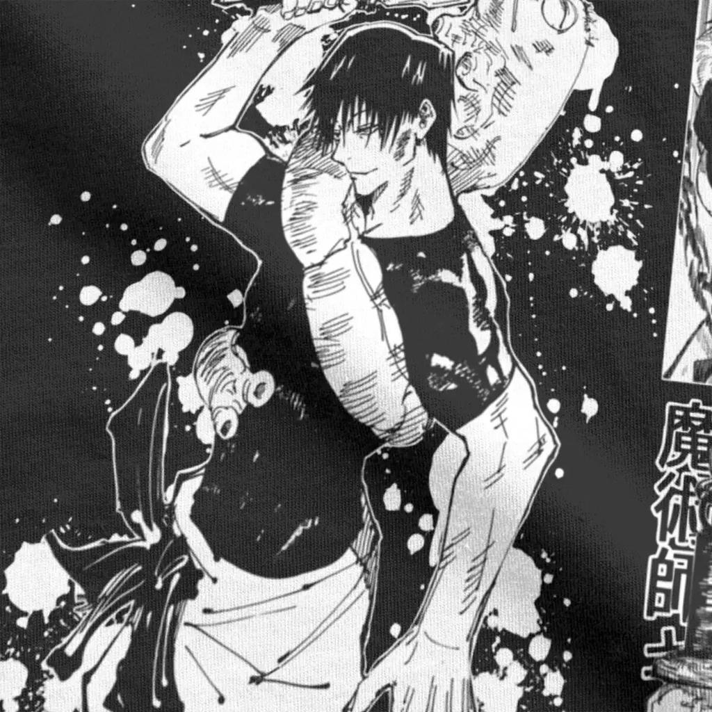 Jujutsu Kaisen Satoru Gojo Japonské anime grafické tričko Unisex tričko Bavlněné módní anime tričko s límečkem krátký rukáv