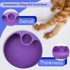 Pet Supplies Small Dog Cat Automatic Filling Pet Food Bowl Pet Food Safe Bowl