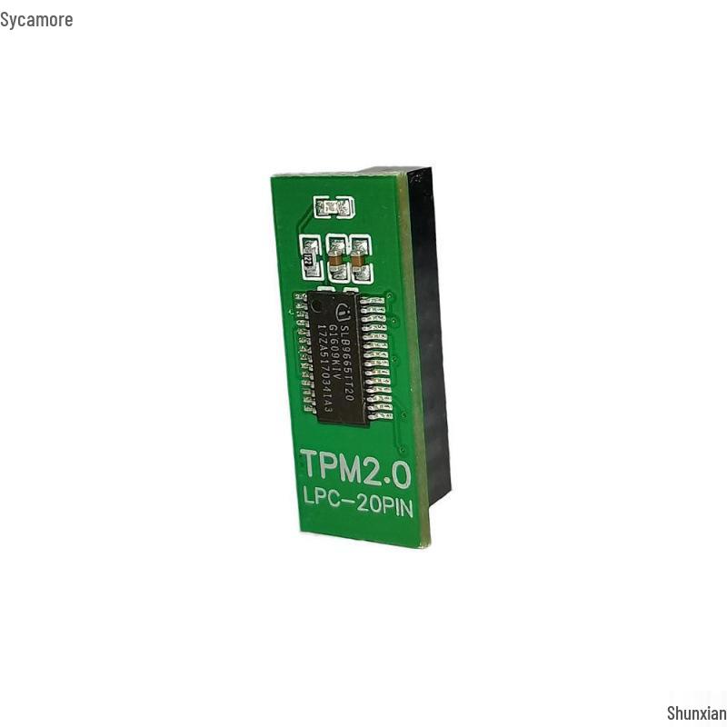 LPC 20-pin TPM 2.0 Encryption Module (Green)