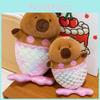 Adorable Capybara Mermaid Plush Toy Soft And Cuddly Gift Ideal For Kids And Girls