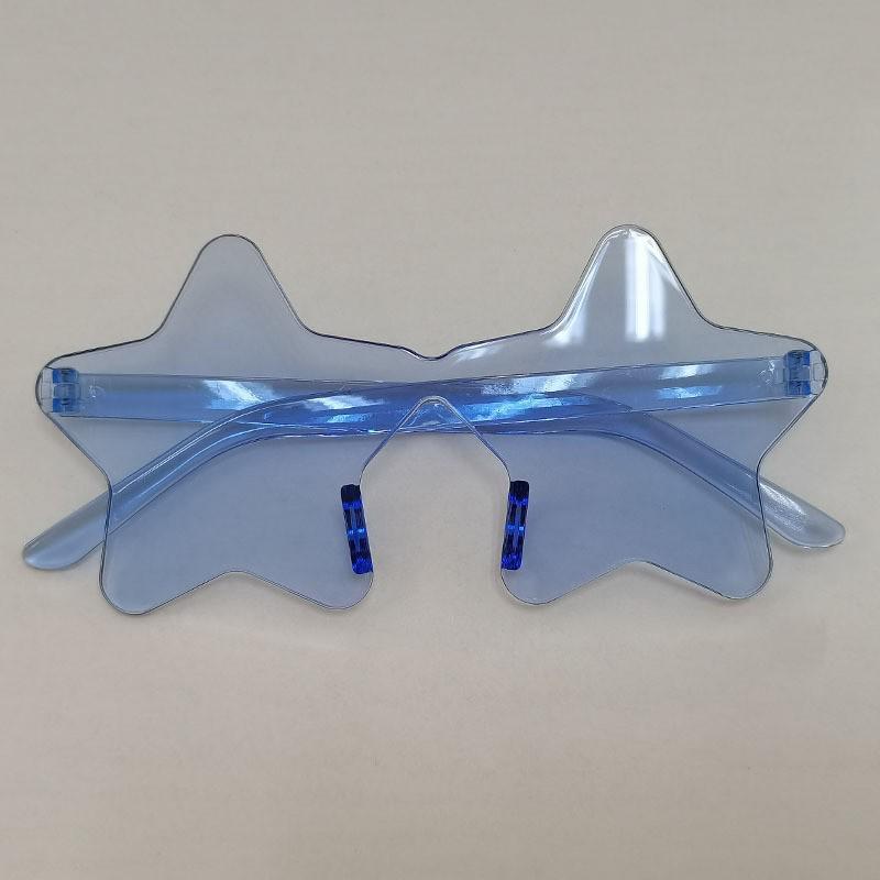 

Pentagram Rimless Fashion Eyewear – Trendy Party & Beach Sunglasses