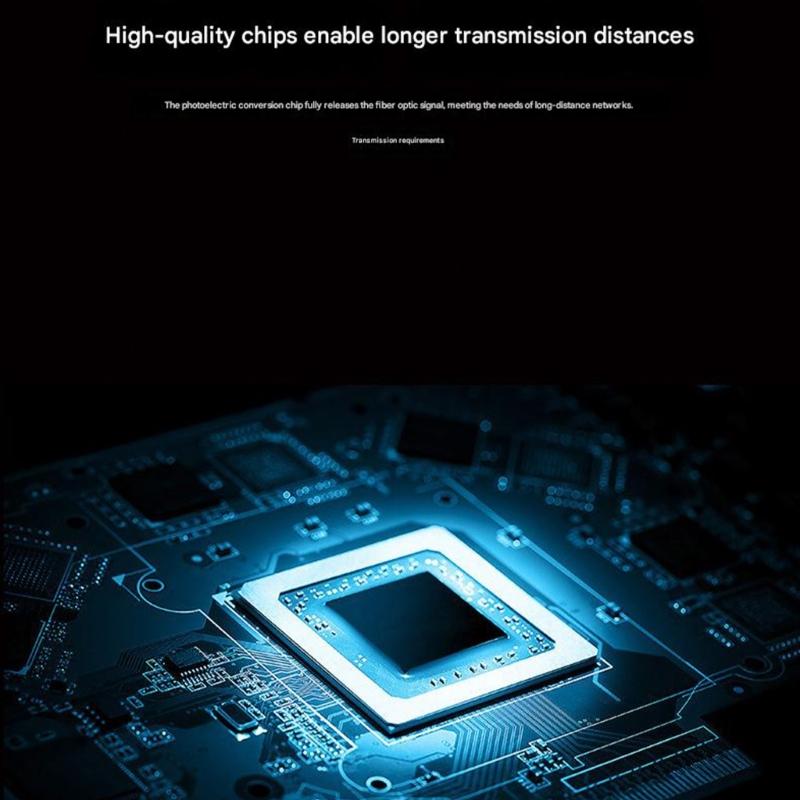 Single Mode Fiber to Ethernet Converters 100Mbps 20KM Ranges Design for Stable Networking Connectivities